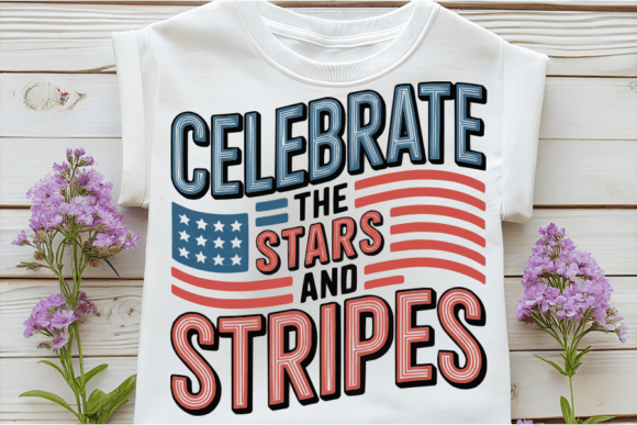 Celebrate Stars and Stripes USA Design: A Versatile Asset