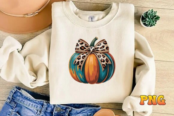 Elevate Autumn Projects with Coquette Gold Glitter Pumpkin Png Design