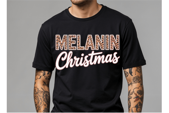 Melanin Christmas Leopard Print Design: A Festive Cultural Fusion