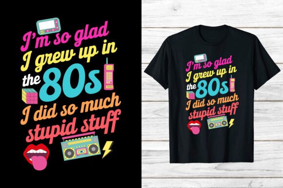 Unleash Nostalgia: The 80s Retro T-Shirt Funny Love Design